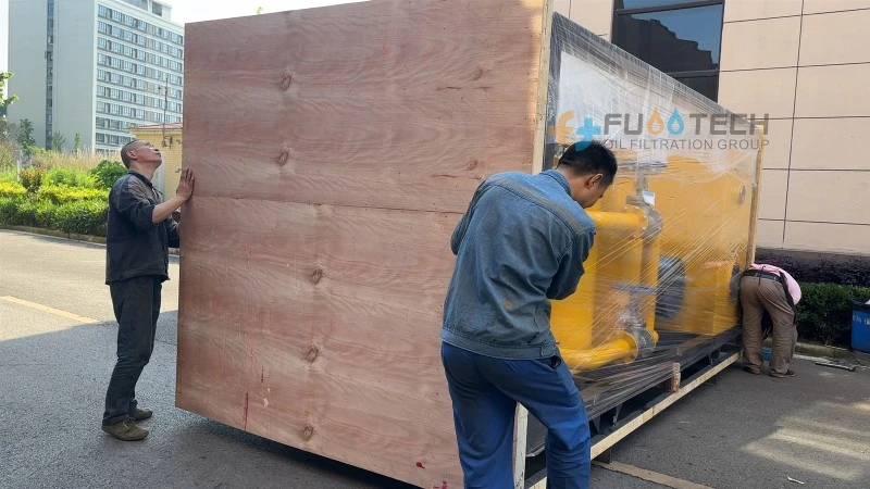 Large-flow Lube Oil Flushing and Filtration System Large-flow Lube Oil Flushing and Filtration System
